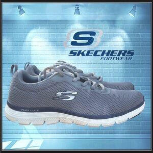 Skechers Flex-Lite Gray Sneakers